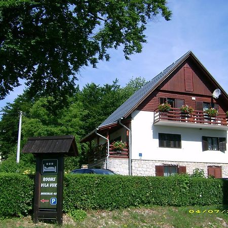 Vila Vuk Plitvička Jezera Εξωτερικό φωτογραφία